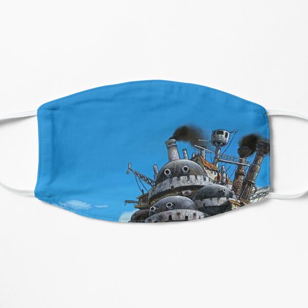 Howl's Moving Castle Poster Flat Mask RB2507 product Offical howl moving castle Merch
