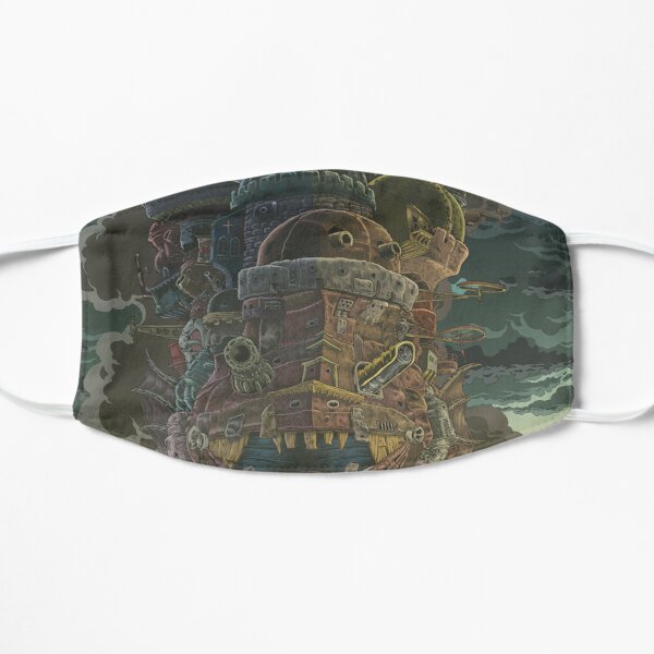 Howl's Moving Castle Flat Mask RB2507 product Offical howl moving castle Merch