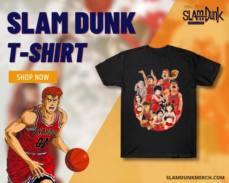 Slam Dunk T shirts 1 - Howl’s Moving Castle Merch